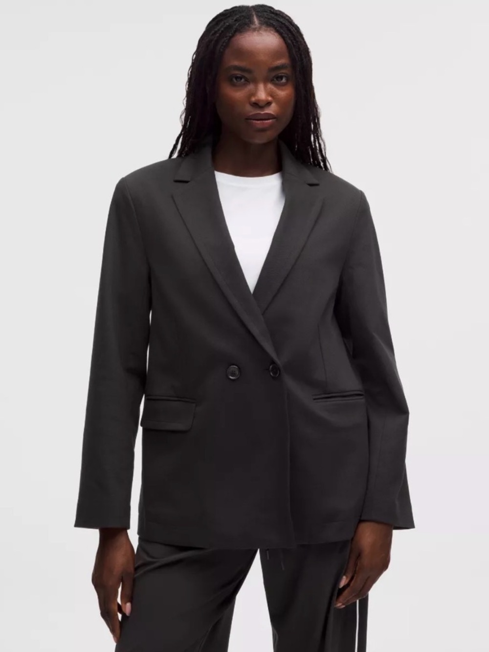 J. CREW High-shine double-breasted blazer SIZE 18 NWT  BLACK